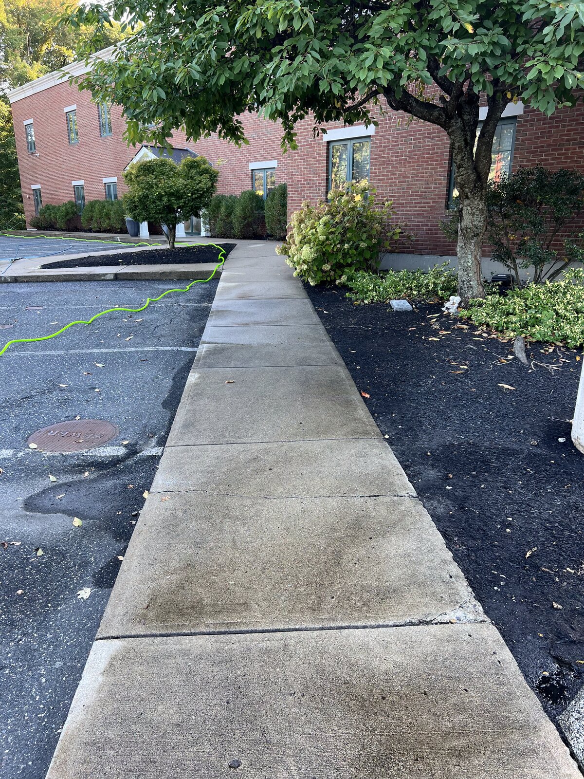 Sidewalk before